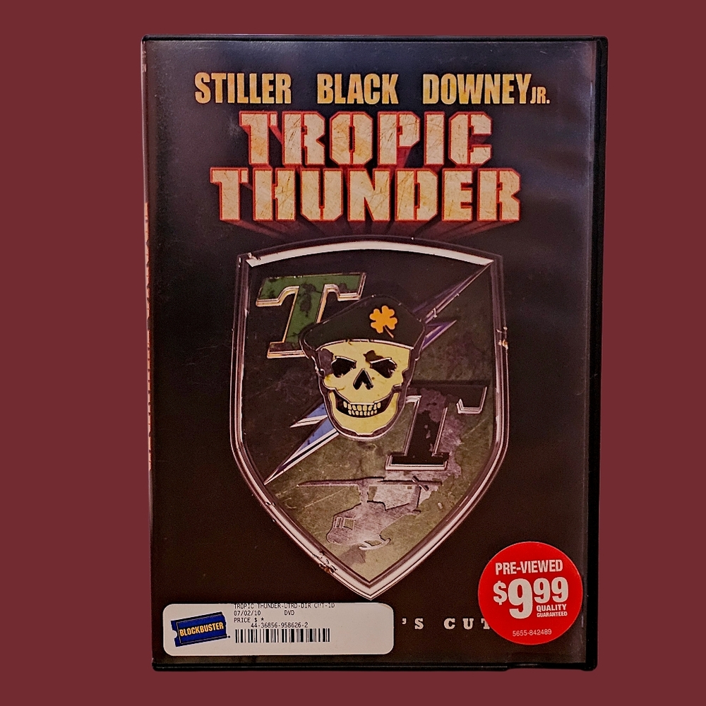 Tropic Thunder (DVD, 2008) - Unrated Director's Cut - Picture 1 of 5